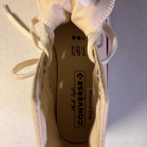 New without box canvas Converse All Stars high tops Mens 3 Womens 5 - Picture 8 of 8